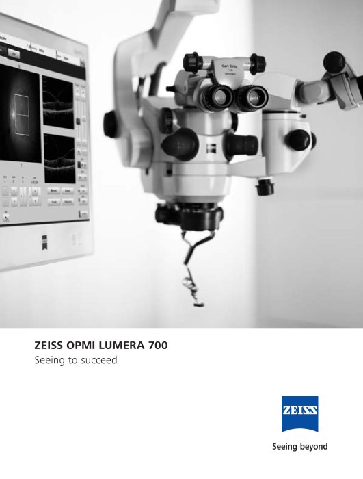 Preview image of OPMI LUMERA 700 brochure EN