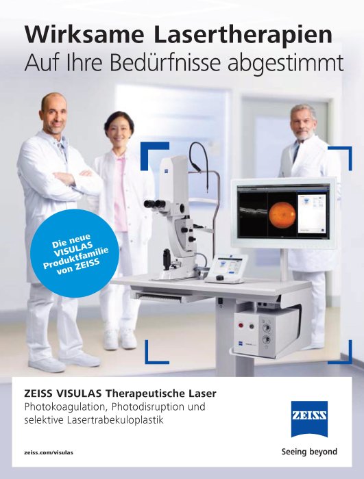 Vorschaubild von VISULAS Therapeutic Lasers Brochure DE