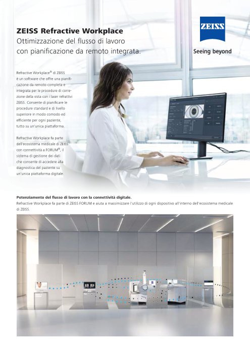 Anteprima immagine di Refractive Workplace OnePager IT