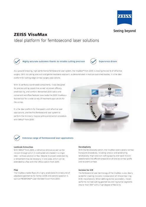 Preview image of VisuMax Onepager EN