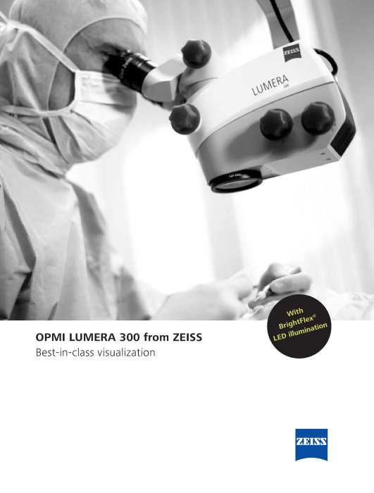 Preview image of OPMI Lumera 300 Brochure EN