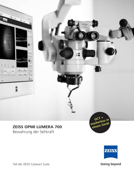 Vorschaubild von OPMI LUMERA 700 Brochure DE