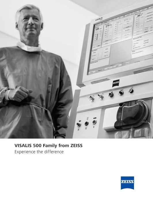 Preview image of VISALIS 500 Family Brochure EN