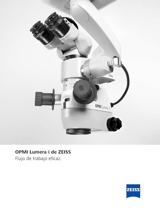 Vista previa de imagen de OPMI Lumera i brochure ES