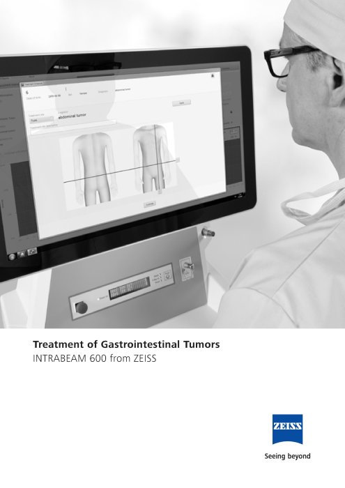 Preview image of INTRABEAM 600 Treatment of Gastrointestinal Tumors Brochure US