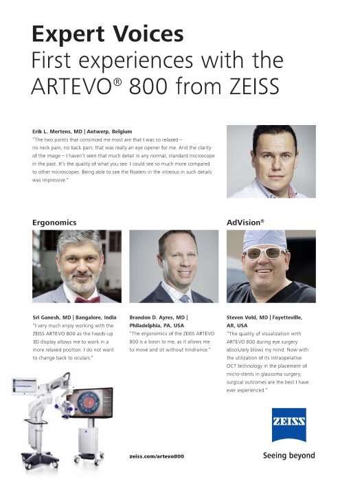 Anteprima immagine di ARTEVO 800 Customer Voices Flyer EN
