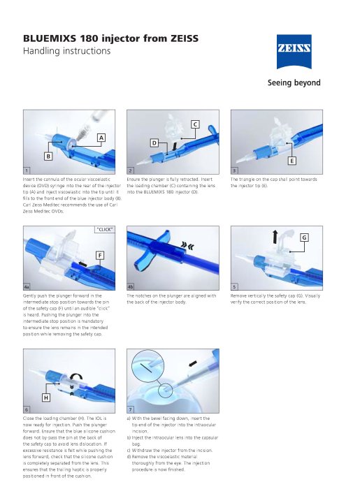 Preview image of Bluemixs 180 Handling instructions 3D version EN