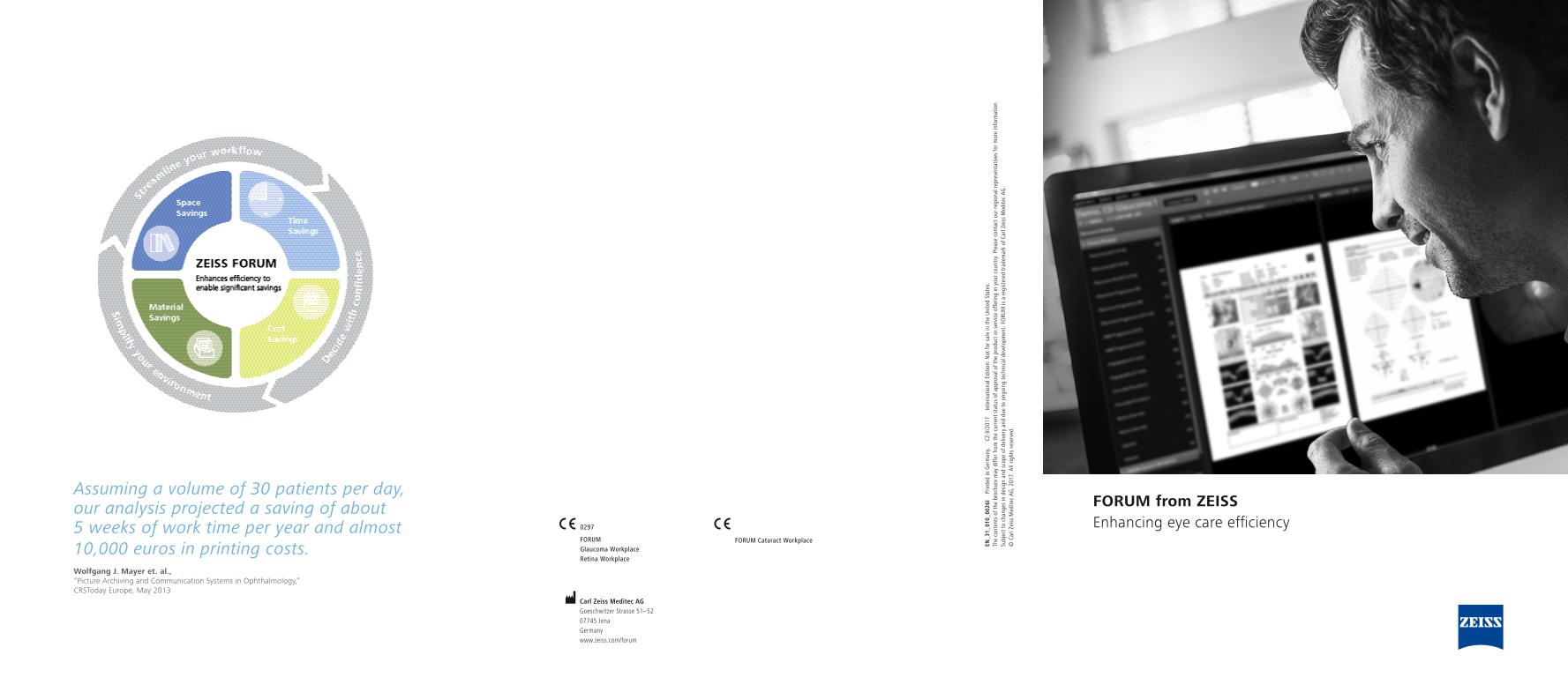 Preview image of FORUM Enhancing eye care efficiency Brochure EN
