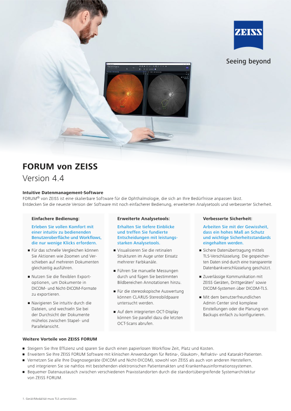 Vorschaubild von FORUM 4.4 Datasheet DE