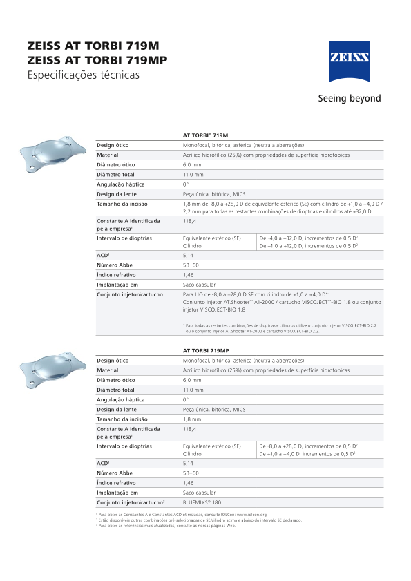 Pré-visualizar imagem de AT TORBI 719M/MP Datasheet PT