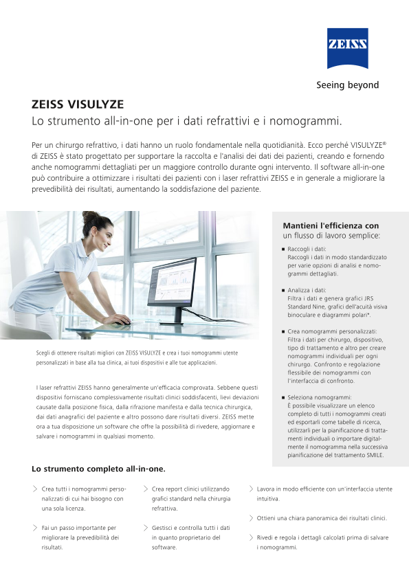 Anteprima immagine di VISULYZE Onepager IT