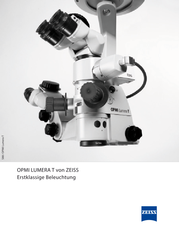 Vorschaubild von OPMI Lumera T Brochure DE