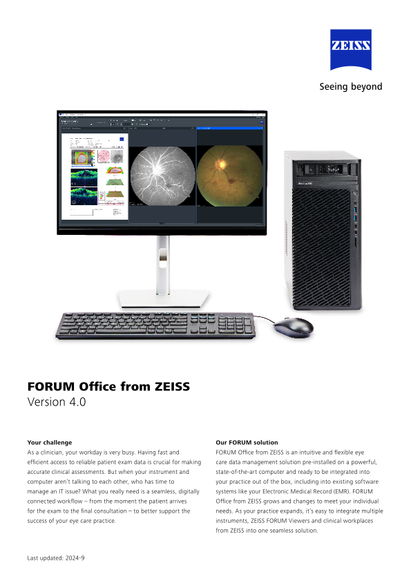 Preview image of FORUM Office 4.0 Datasheet EN