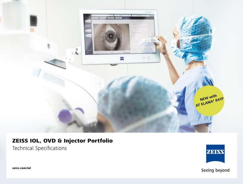 Preview image of IOL & OVD Portfolio brochure AT ELANA 841P - digital version EN