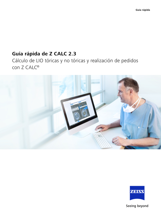 Vista previa de imagen de Z CALC 2.3 Quick Guide ES