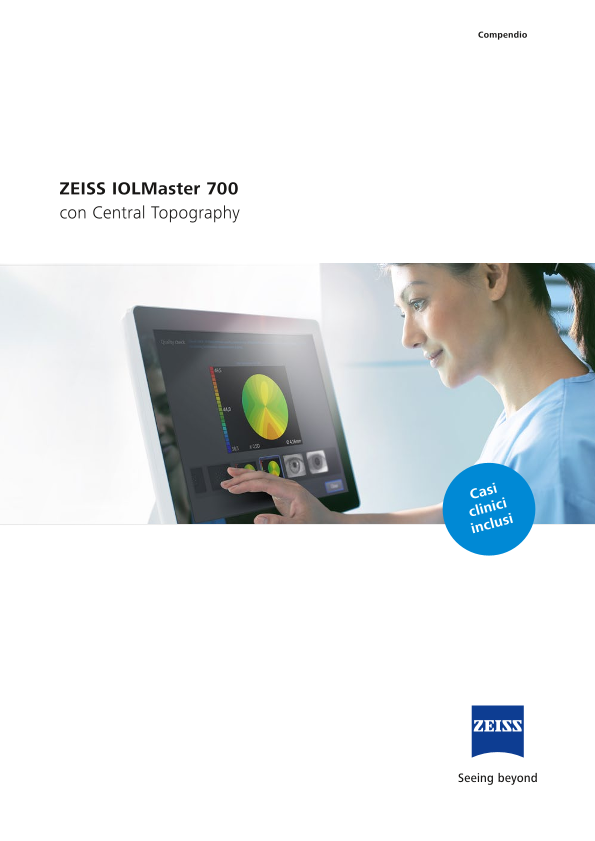 Anteprima immagine di IOLMaster 700 Central Topography Compendium IT