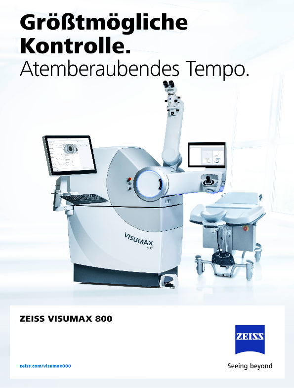 Vorschaubild von VISUMAX 800 Brochure DE