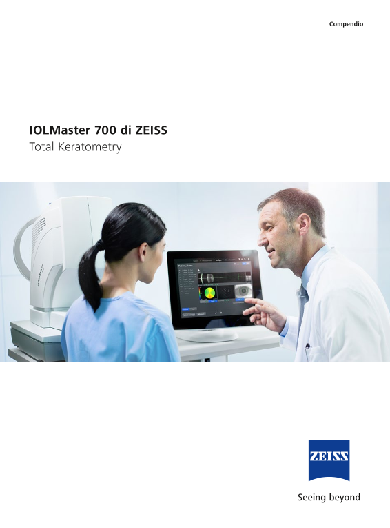 Anteprima immagine di IOLMaster 700 Total Keratometry Compendium IT