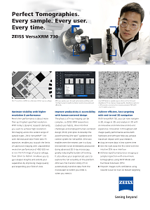 Image d’aperçu de Perfect Tomographies. Every sample. Every user. Every time.