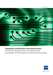 Topography and Refractive Index Measurementのプレビュー画像