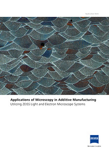 Image d’aperçu de Applications of Microscopy in Additive Manufacturing