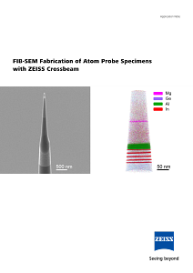 Vista previa de imagen de FIB-SEM Fabrication of Atom Probe Specimens with ZEISS Crossbeam