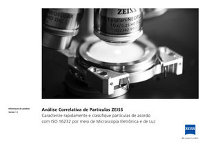 Vista previa de imagen de Análise Correlativa de Partículas ZEISS (Portuguese Version)