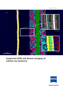 Vista previa de imagen de Integrated SEM and Raman Imaging of Lithium Ion Batteries