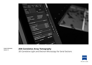 Preview image of ZEN Correlative Array Tomography