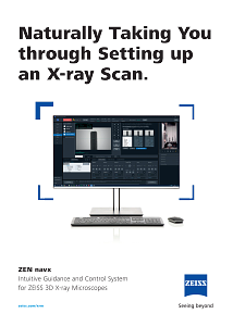 Preview image of ZEN navx Intuitive Software for ZEISS 3D X-ray Microscopes