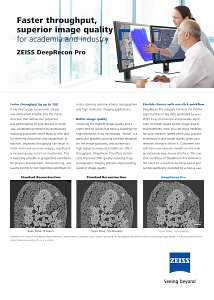 ZEISS DeepRecon的预览图像