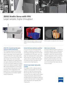 ZEISS Xradia Versa with FPX的预览图像