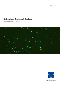 Vista previa de imagen de Clinical Laboratory Testing of Sputum
