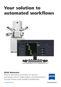 蔡司Blockwise | 采用可视化编程的自动化SEM工作流