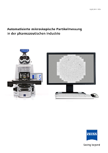Vorschaubild von Automatisierte mikroskopische Partikelmessung in der pharmazeutischen Industrie