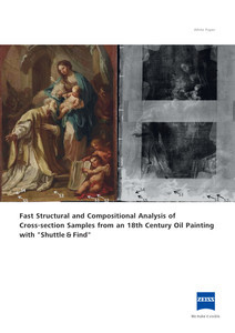 Image d’aperçu de Fast Structural and Compositional Analysis of Cross-section Samples from an 18th Century Oil Painting with "Shuttle & Find"