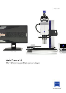 Vorschaubild von Axio Zoom.V16 - Mehr Effizienz in der Materialmikroskopie