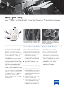 Preview image of ZEISS Sigma Family - Flyer
