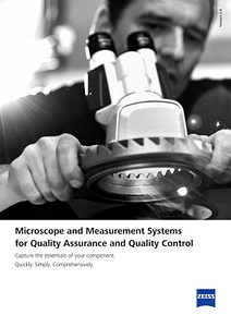 Microscope and Measurement Systems for Quality Assurance and Quality Control的预览图像