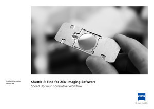 Vorschaubild von Shuttle & Find for ZEN Imaging Software