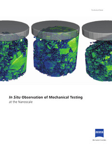 Preview image of In Situ  Observation of Mechanical Testing