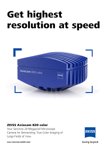 ZEISS Axiocam 820 color的预览图像