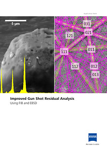 Preview image of Application Note: Improved Gun Shot Residual Analysis