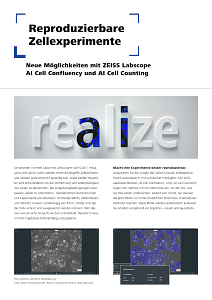Vorschaubild von Reproduzierbare Zellexperimente