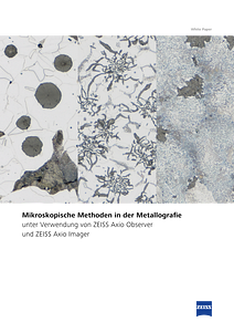 Vorschaubild von Mikroskopische Methoden in der Metallographie