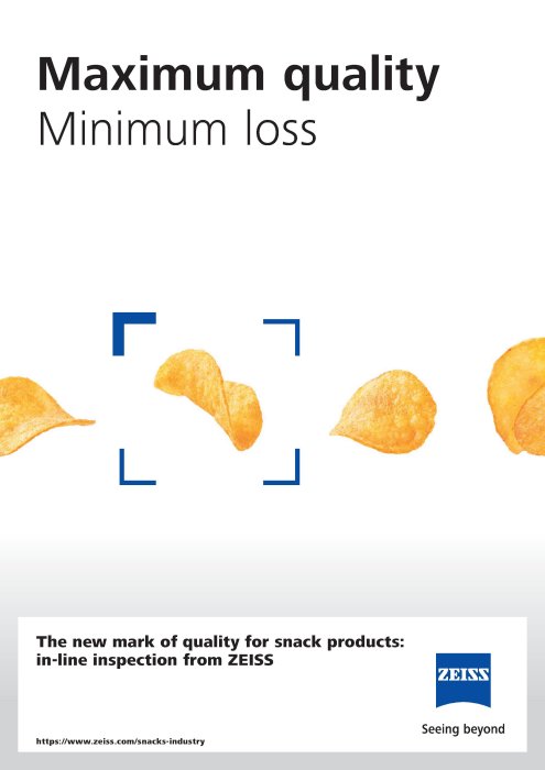 Preview image of ZEISS spectroscopy solutions for the snack industry