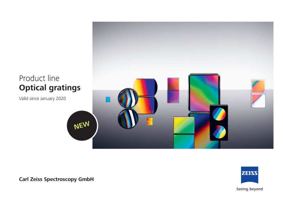 ZEISS Optical Gratings - Product Line的预览图像