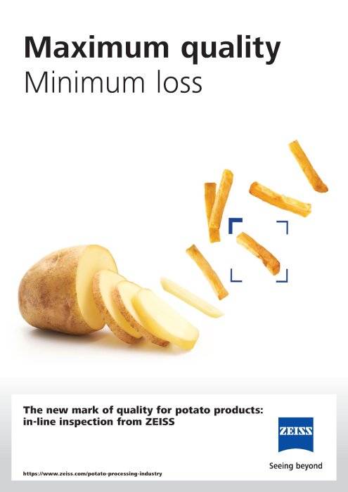 Preview image of ZEISS spectroscopy solutions for the potato processing industry