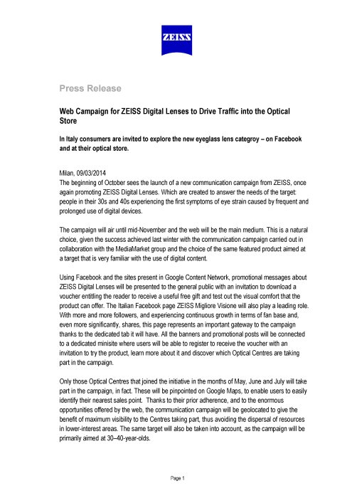 Preview image of Press Release
