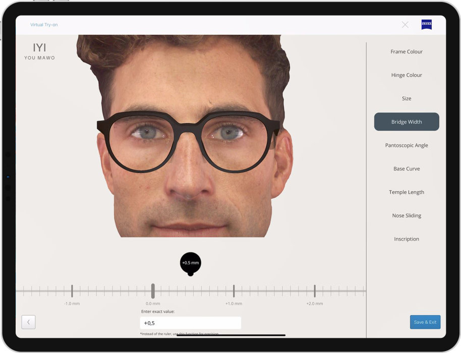 Preview image of ZEISS Virtual Try-on